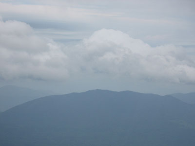 Looking at Bear Mountain from near the Mt. Passaconaway summit - Click to enlarge