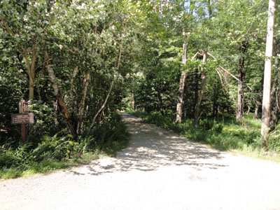 The Cabin Trail trailhead