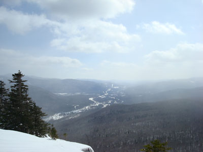 The ledges near the Mt. Pemigewasset summit