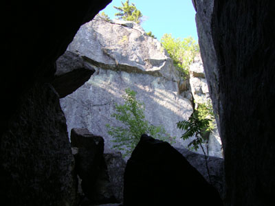 The Mt. Percival Trail caves route