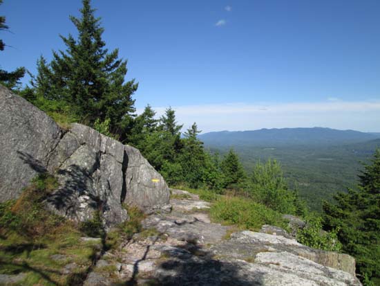 Looking down the Mt. Percival Trail