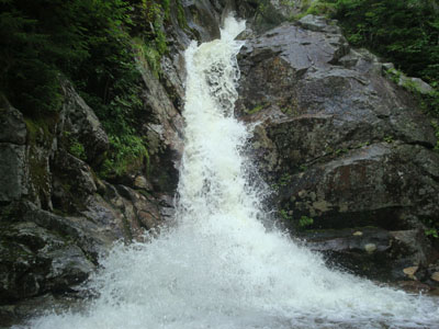 Gibbs Falls near the bottom of the Crawford Path