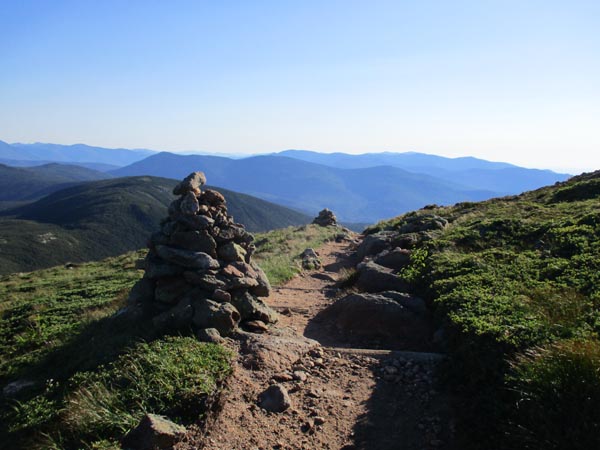 Heading toward Mt. Pierce from Mt. Eisenhower