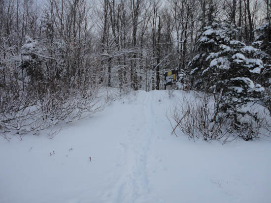 The Crawford Path trailhead on US 302