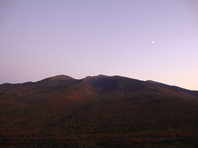 The Northern Presidentials after sunset as seen from Lookout Ledge
