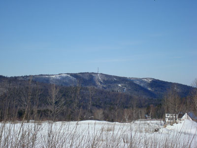 Mt. Rowe as seen from the Round Pond Trail