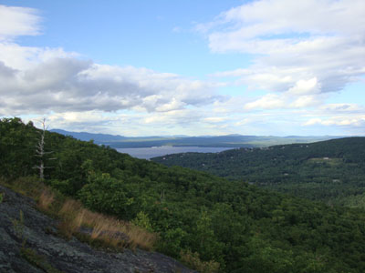Lake Winnipesaukee as seen from near the summit of Mt. Rowe - Click to enlarge