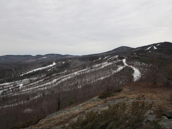 Looking at Gunstock from near the summit of Mt. Rowe - Click to enlarge