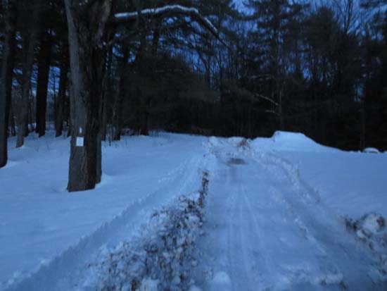 The Ridge Trail trailhead