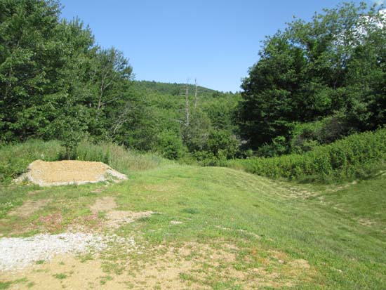 The Mt. Rowe Trail trailhead