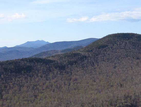 Northwest Tecumseh (behind the ridge of West Tecumseh) as seen from Fisher Mountain