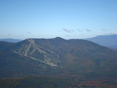 Mt. Tecumseh's West Peak (right) as seen from Middle Tripyramid