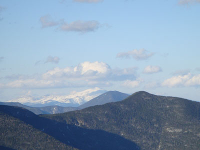 Looking at Mt. Washington from the Mt. Tecumseh summit - Click to enlarge