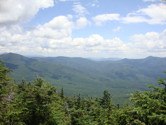 East Osceola through North Tripyramid as seen from Mt. Tecumseh - Click to enlarge