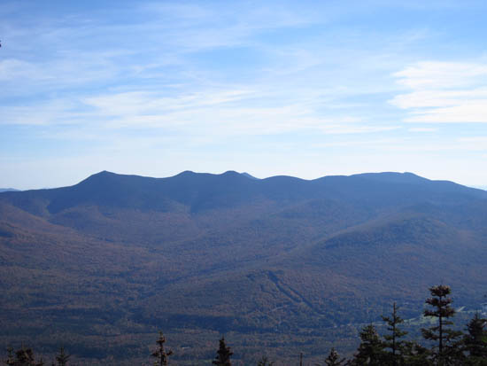 Sunset colors as seen from the ski slopes - Click to enlarge