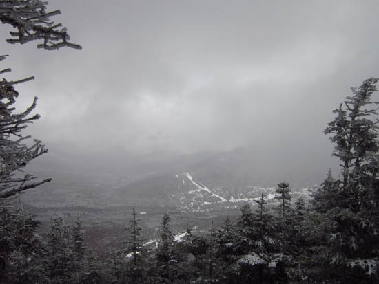 Looking at Snow's Mountain from Mt. Tecumseh - Click to enlarge