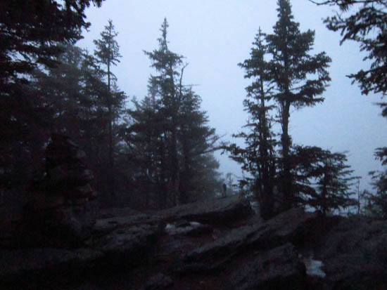 Fog on Mt. Tecumseh - Click to enlarge