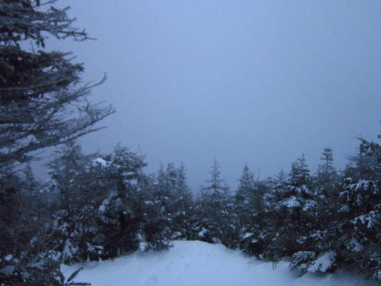 Fog as seen from Mt. Tecumseh - Click to enlarge