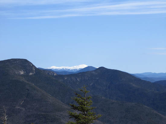 Mt. Washington, Mt. Carrigain, and East Osceola as seen from Mt. Tecumseh - Click to enlarge