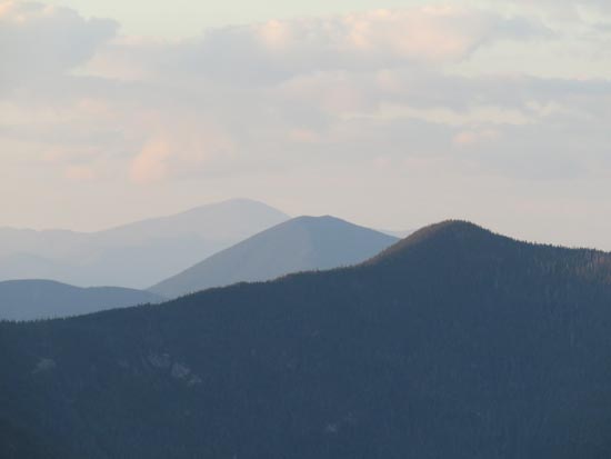 The Washington, Carrigain, and East Osceola as seen from Mt. Tecumseh - Click to enlarge