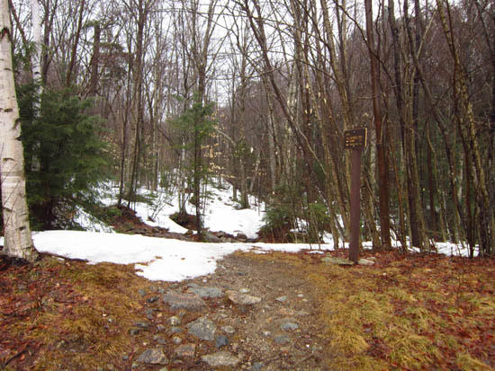 The Mt. Tecumseh Trail trailhead