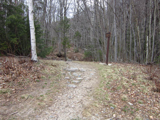 The Mt. Tecumseh Trail trailhead