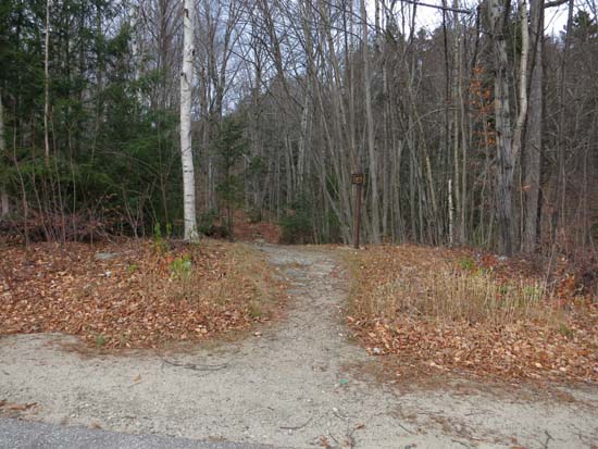 The Mt. Tecumseh Trail trailhead