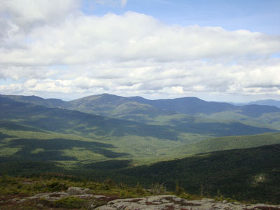 Looking at the Moriahs from North Baldface - Click to enlarge