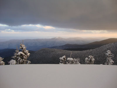 Looking into the Wild River Wilderness from near the summit of North Carter - Click to enlarge