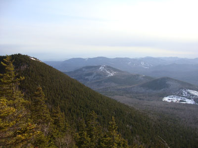 Looking at Thorn Mountain from near the summit of North Doublehead - Click to enlarge