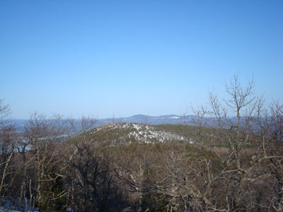 Mt. Major as seen from near the North Straightback Mountain summit