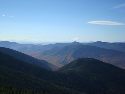 Looking into the Pemi from North Twin Mountain - Click to enlarge