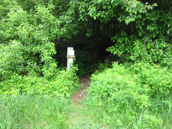 The Owls Head Trail trailhead