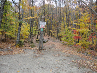 The Spencer Smith Trail trailhead