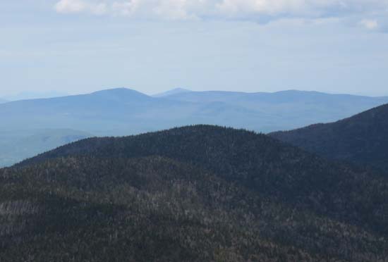 Middle and West Peaks of the Pilot Range as seen from The Horn