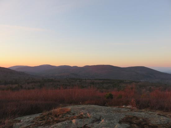 Looking at Belknaps from Pine Mountain - Click to enlarge