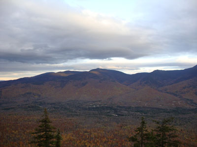 Looking at Mt. Moriah from near the summit of Pine Mountain - Click to enlarge