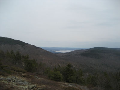 Looking at Lake Winnipesaukee from Piper Mountain - Click to enlarge