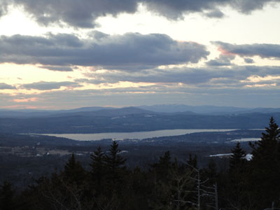 Looking at Mt. Cardigan from near the Piper Mountain summit - Click to enlarge