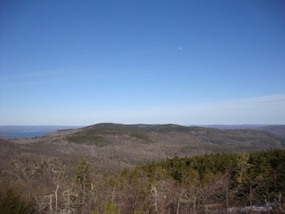 Looking at the Round Pond area from Piper Mountain - Click to enlarge