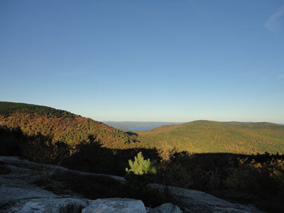 Looking toward Lake Winnipesaukee from near the Piper Mountain summit - Click to enlarge