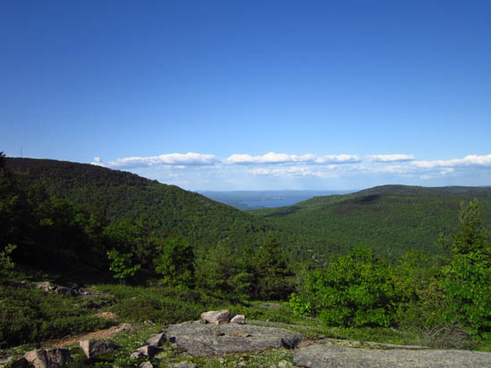 Looking toward Lake Winnipesaukee from Piper Mountain - Click to enlarge
