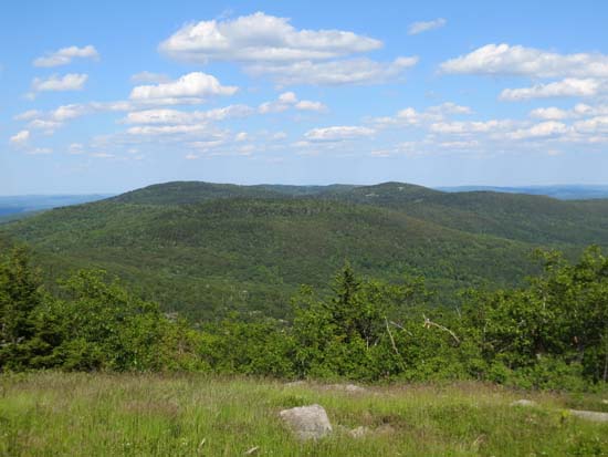 Looking at Mt. Klem and Mt. Mack from the northern end of Piper Mountain - Click to enlarge