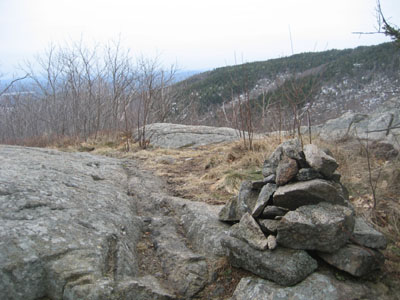 The White Trail between Belknap Mountain and Piper Mountain