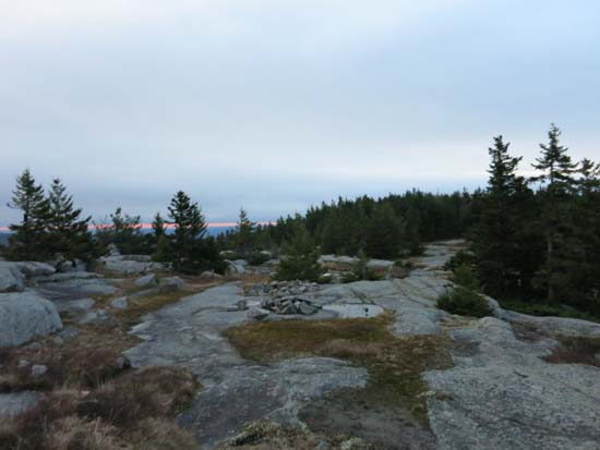 Reaching the ridge