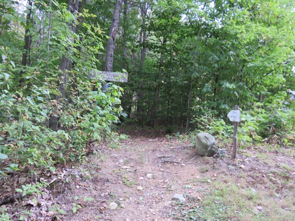 The Whiteface Mountain Trail trailhead