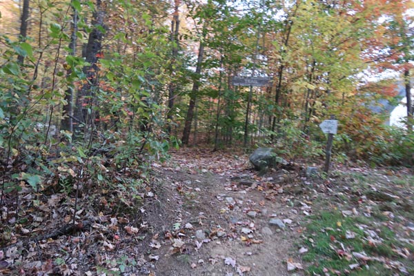 The Whiteface Mountain Trail trailhead
