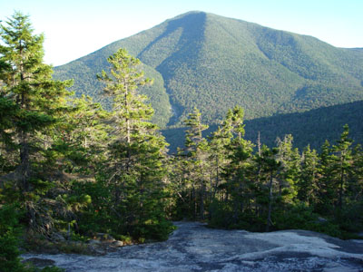 Looking up the Mt. Potash Trail near the summit of Potash Mountain