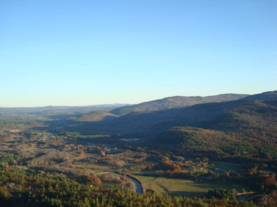 Looking east from the Rattlesnake Mountain summit - Click to enlarge