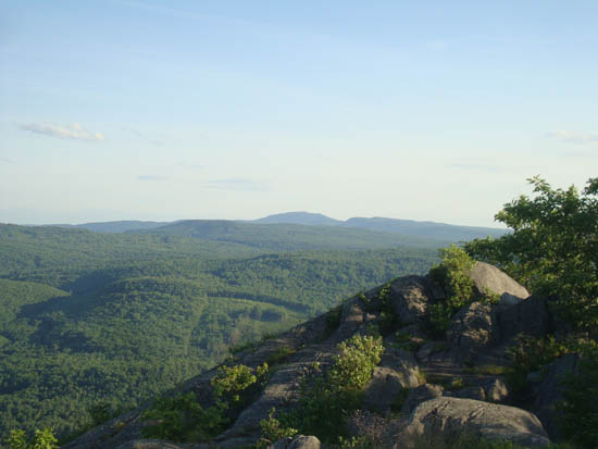 Looking at Mt. Cardigan from Rattlesnake Mountain - Click to enlarge